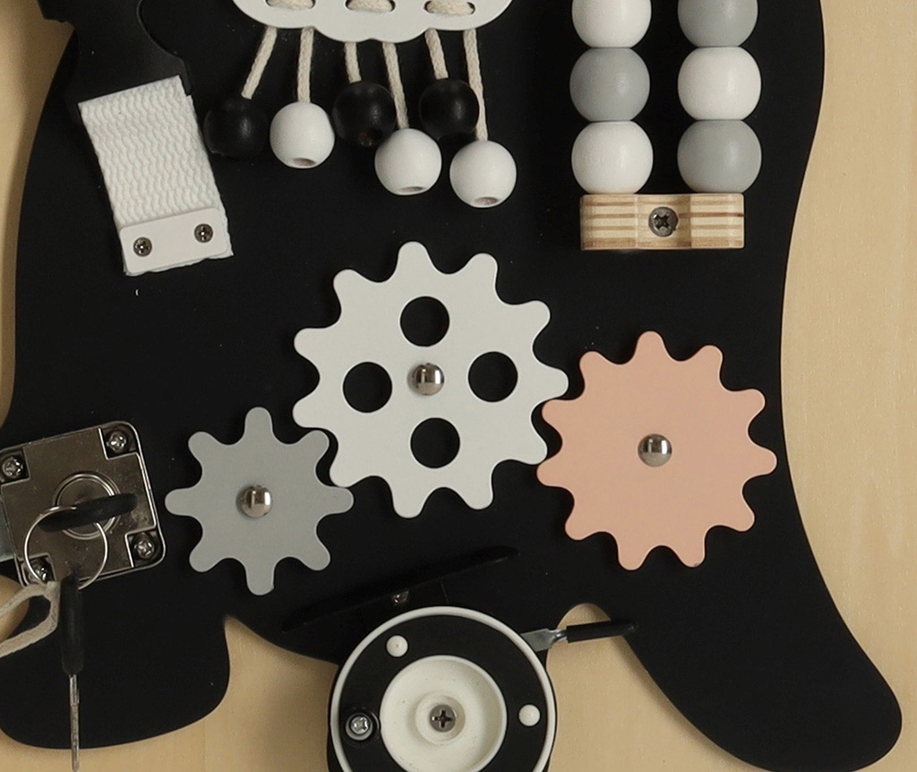 Tablica manipulacyjna sensoryczna Kotek LULILO KICIAO - obrazek 7