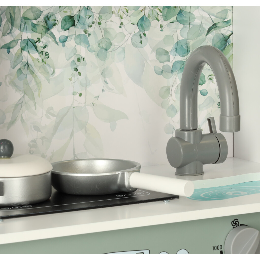 Kuchnia dla dzieci drewniana MDF LULILO SALIKO z ekspresem 85cm - obrazek 8