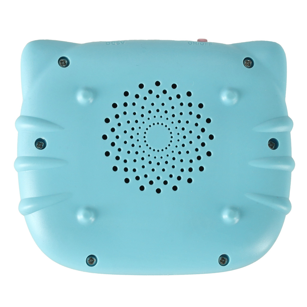 Zabawka edukacyjna czytnik do fiszek kart edukacyjnych do nauki słówek z języka angielskiego 112 kart niebieski - obrazek 7