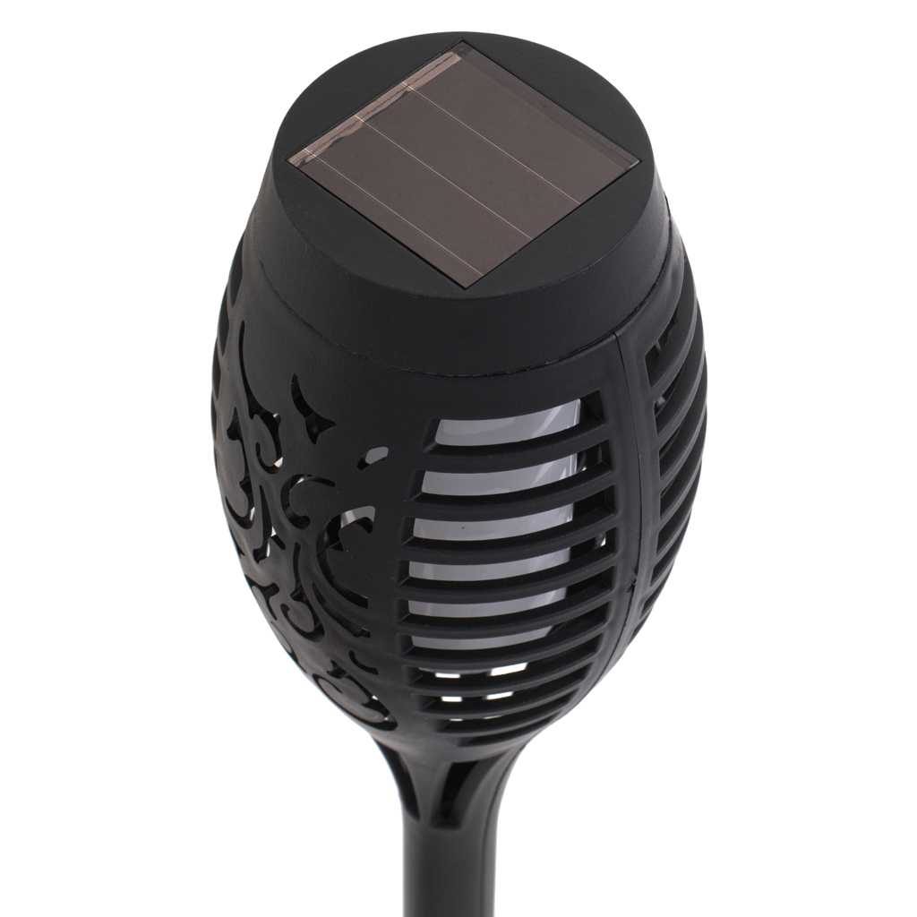 Lampy solarne ogrodowe pochodnie 12LED 4szt. - obrazek 5