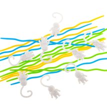 Gra zręcznościowa spadające małpki w kosmosie bierki 62el.