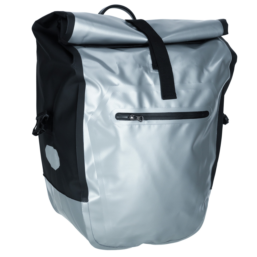 Torba rowerowa RALLEX sakwa na bagażnik wodoodporna boczna torba na rower pojemna 23l - obrazek 6