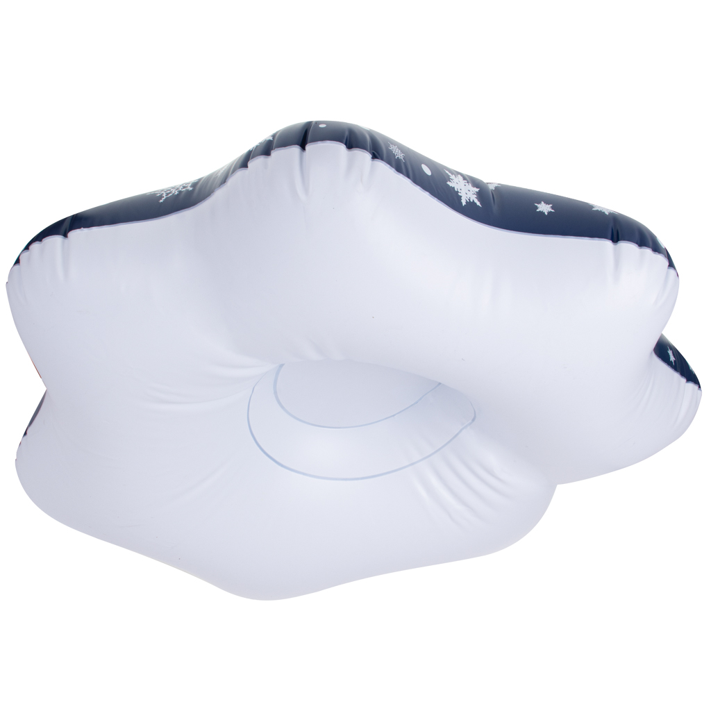 Ślizgacz sanki dmuchane na śnieg koło opona gwiazda 110cm - obrazek 7