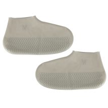 Nakładki przeciwdeszczowe na buty ochraniacze nieprzemakalne przeciwdeszczowe kalosze M szare roz. 35-38