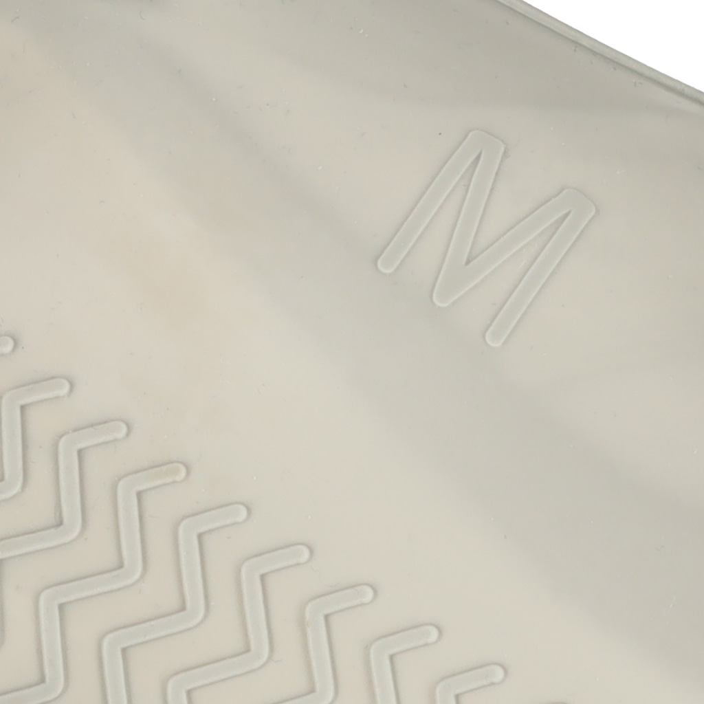 Nakładki przeciwdeszczowe na buty ochraniacze nieprzemakalne przeciwdeszczowe kalosze M szare roz. 35-38 - obrazek 5