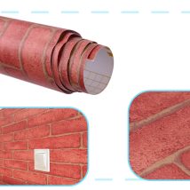 Folia rolka samoprzylepna okleina tapeta cegła 1,22x50m