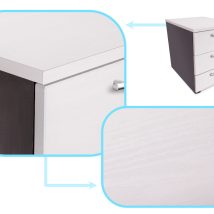 Folia rolka samoprzylepna okleina tapeta dąb biały 1,22x50m