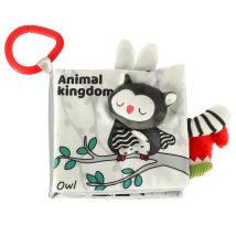 Książeczka sensoryczna miękka ogony zwierząt sowa