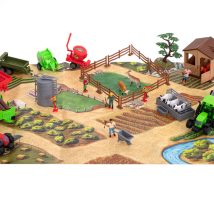 Farma gospodarstwo ze zwierzętami i maszynami 49szt.