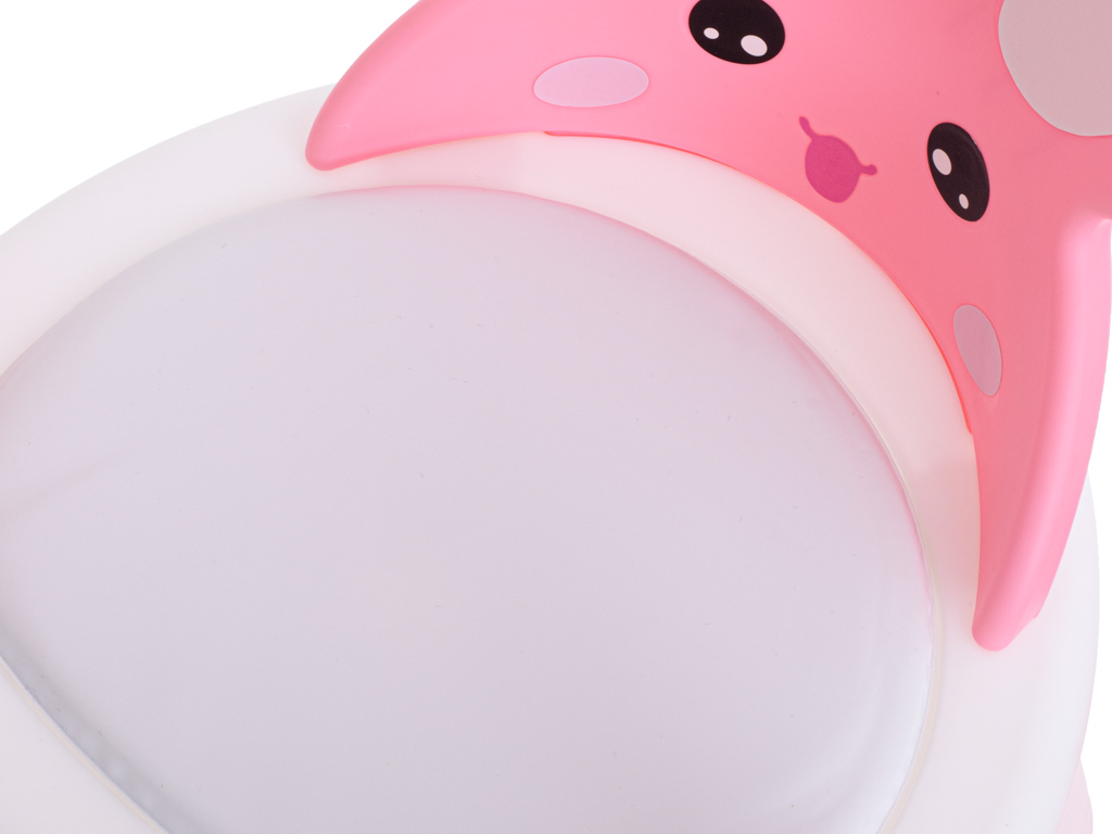 Krzesełko stolik do karmienia i zabawy różowy - obrazek 6