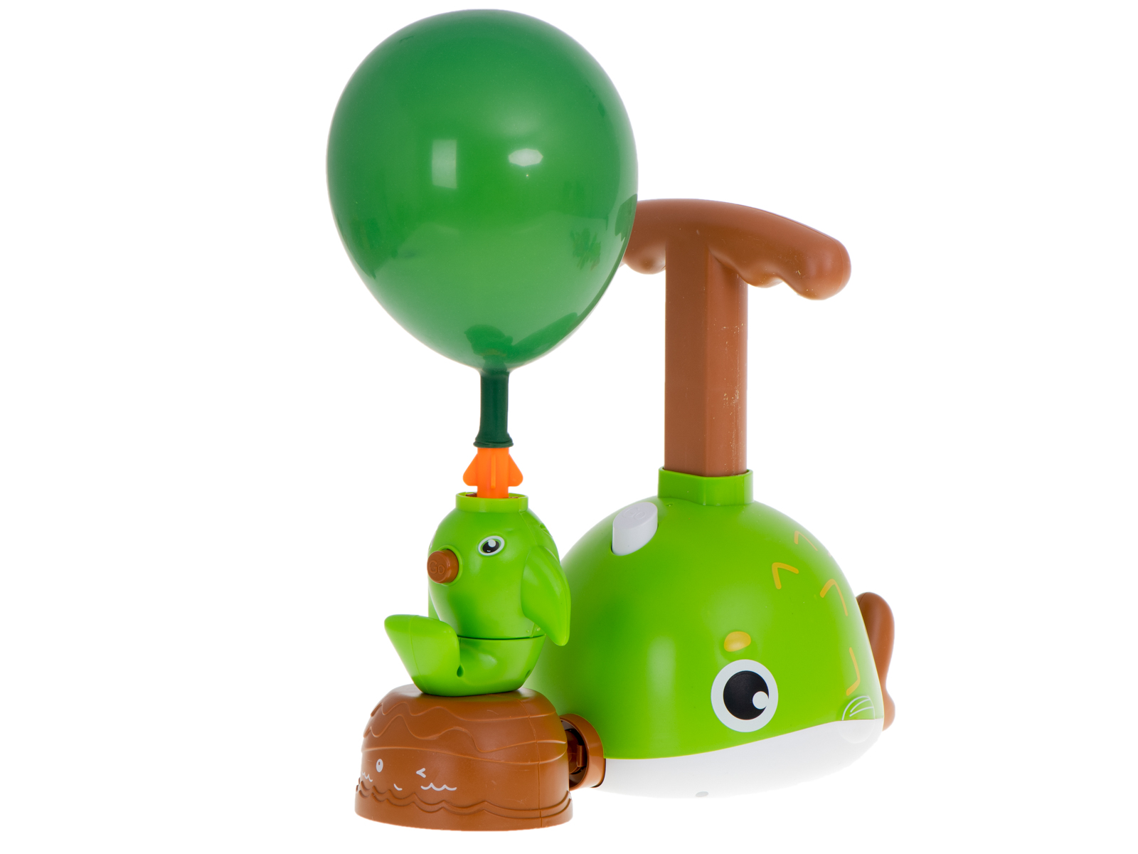 Wyrzutnia balonów samochód aerodynamiczny ryba zestaw 21 elementów - obrazek 6