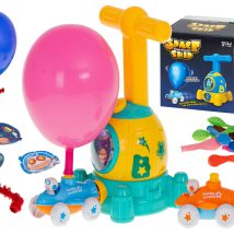 Wyrzutnia balonów samochód aerodynamiczny kapsuła zestaw 15 elementów