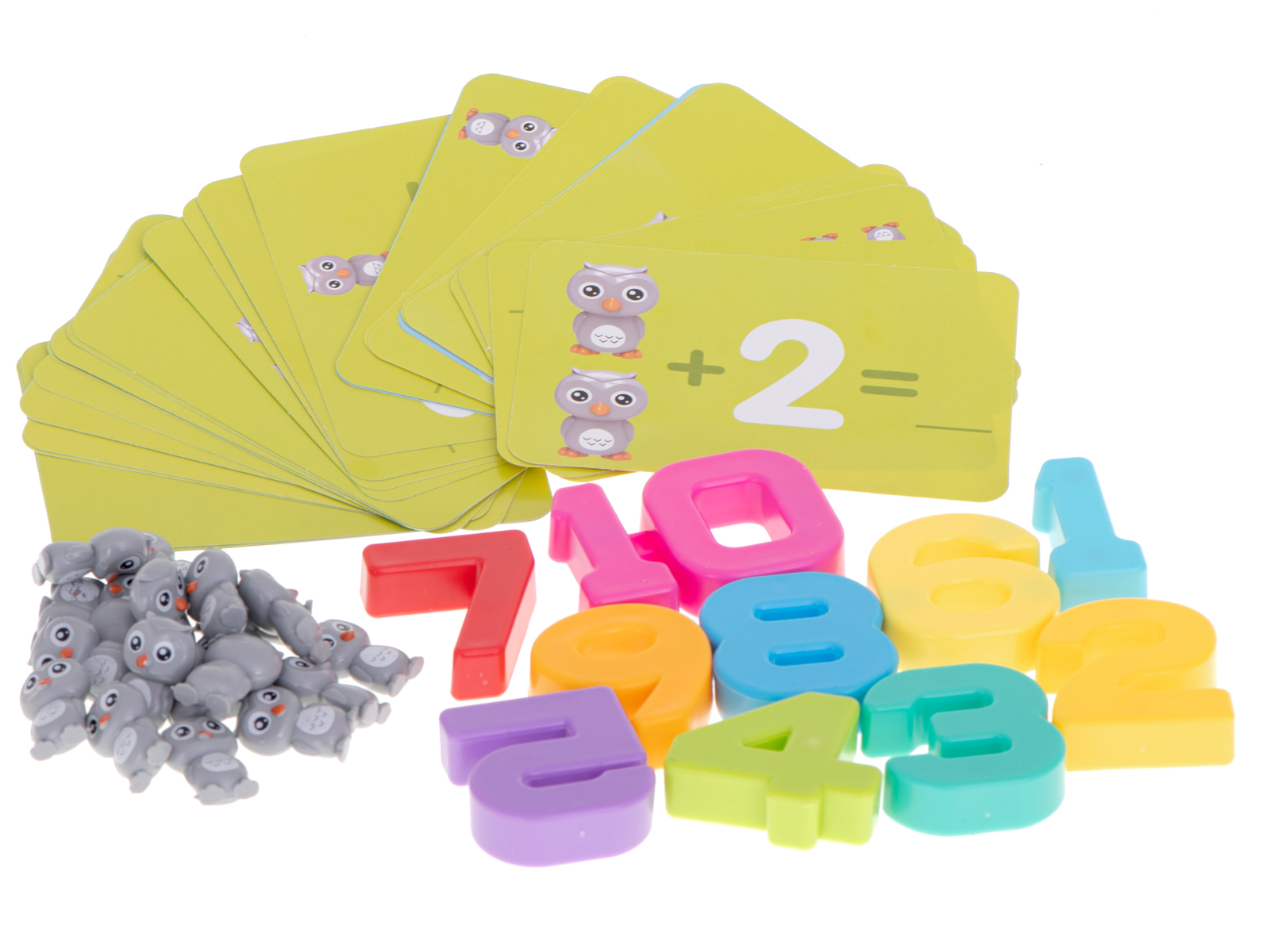 Waga szalkowa edukacyjna nauka liczenia sowa duża - obrazek 8