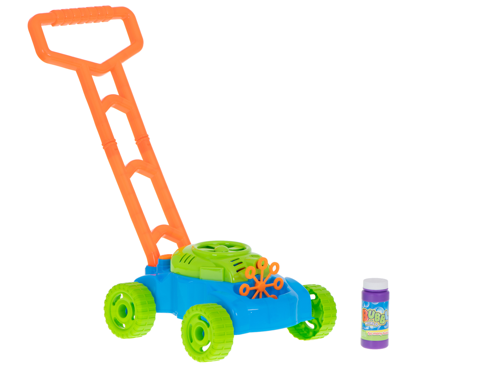 Kosiarka bąbelkowa na bańki mydlane generator baniek z kosiarki + płyn - obrazek 8