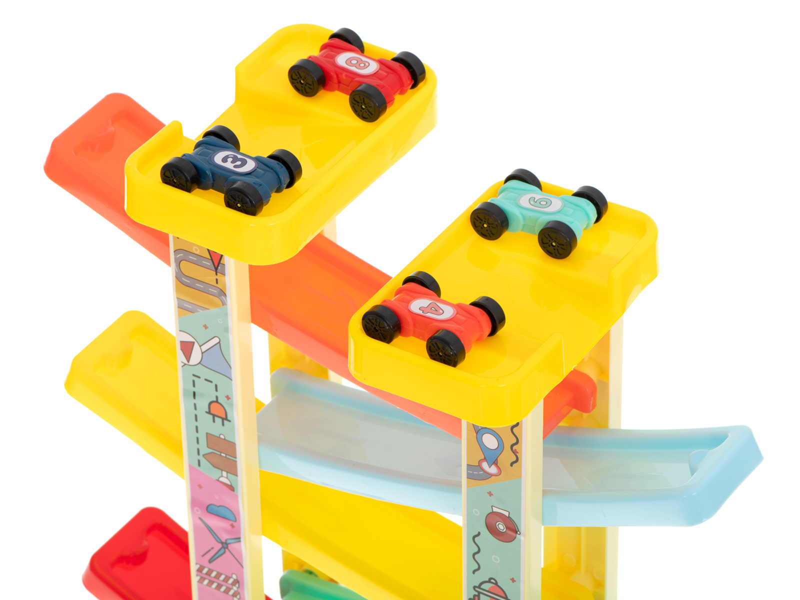 Tor samochodowy zjeżdzalnia garaż + 8 aut - obrazek 3