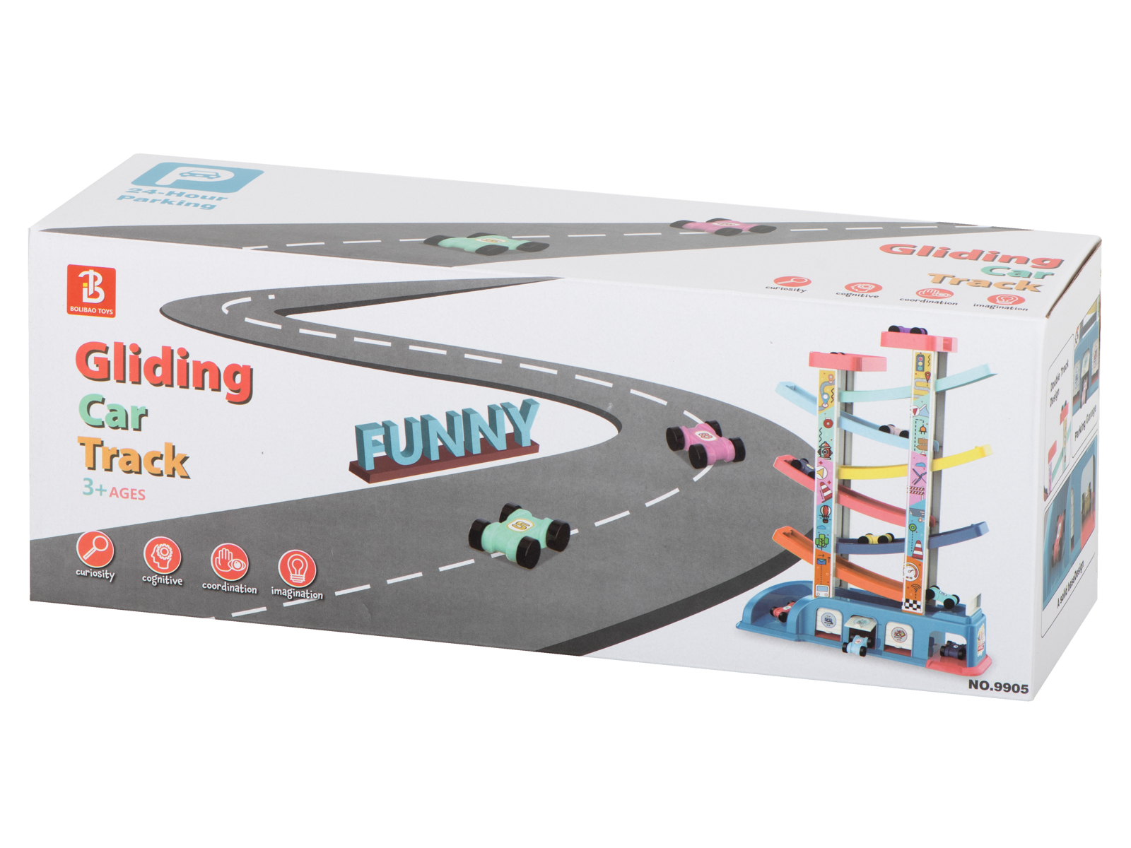 Tor samochodowy zjeżdzalnia garaż + 8 aut - obrazek 8