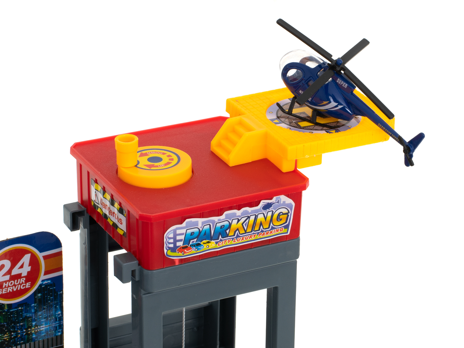 Parking samochodowy garaż wielopoziomowy piętrowy stacja benzynowa myjnia - obrazek 8