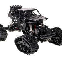 Samochód zdalnie sterowany na pilota RC Rock Crawler 4×4 LHC012 auto 2w1 czarny