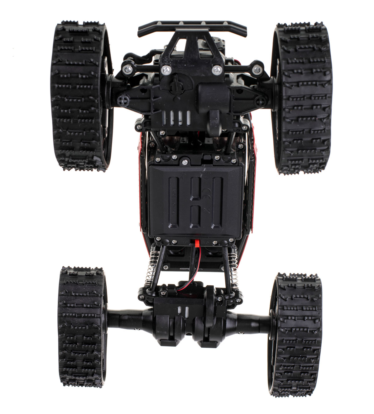Samochód zdalnie sterowany na pilota RC Rock Crawler 4x4 LHC012 auto 2w1 czarny - obrazek 3