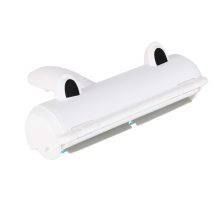 Szczotka wałek rolka do czyszczenia sierści z ubrań tapicerki biała niebieska