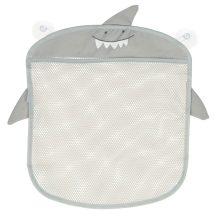 Organizer pojemnik na zabawki kąpielowy szary