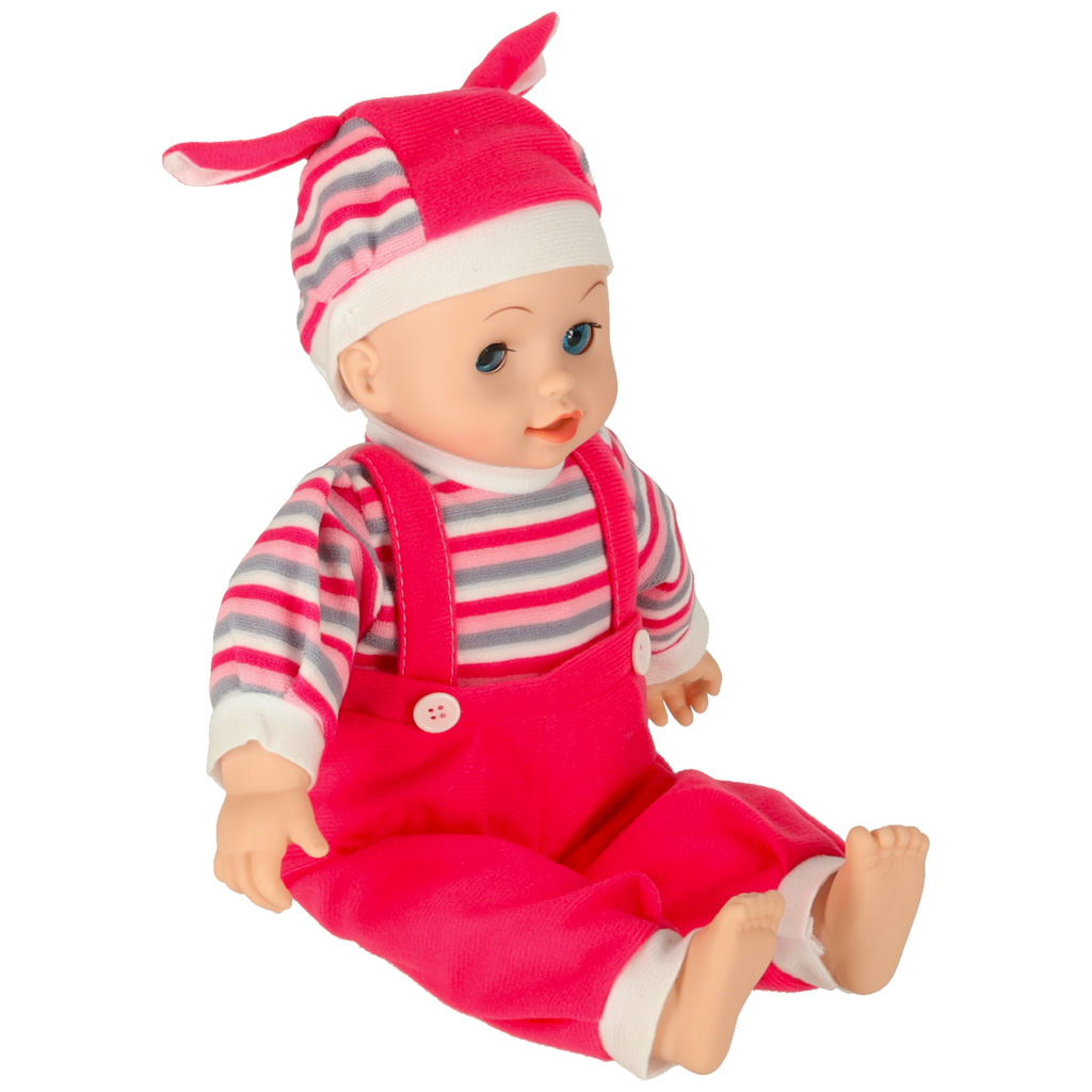 Lalka Maja bobas płacze śmieje się mówi 40cm - obrazek 3