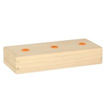 Piramida drewniana z podstawą wieża sorter