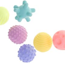 Piłki zabawki sensoryczne korekcyjne zestaw 6 szt