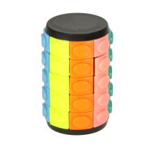 Układanka logiczna łamigłówka walec obrotowy 5 rzędów