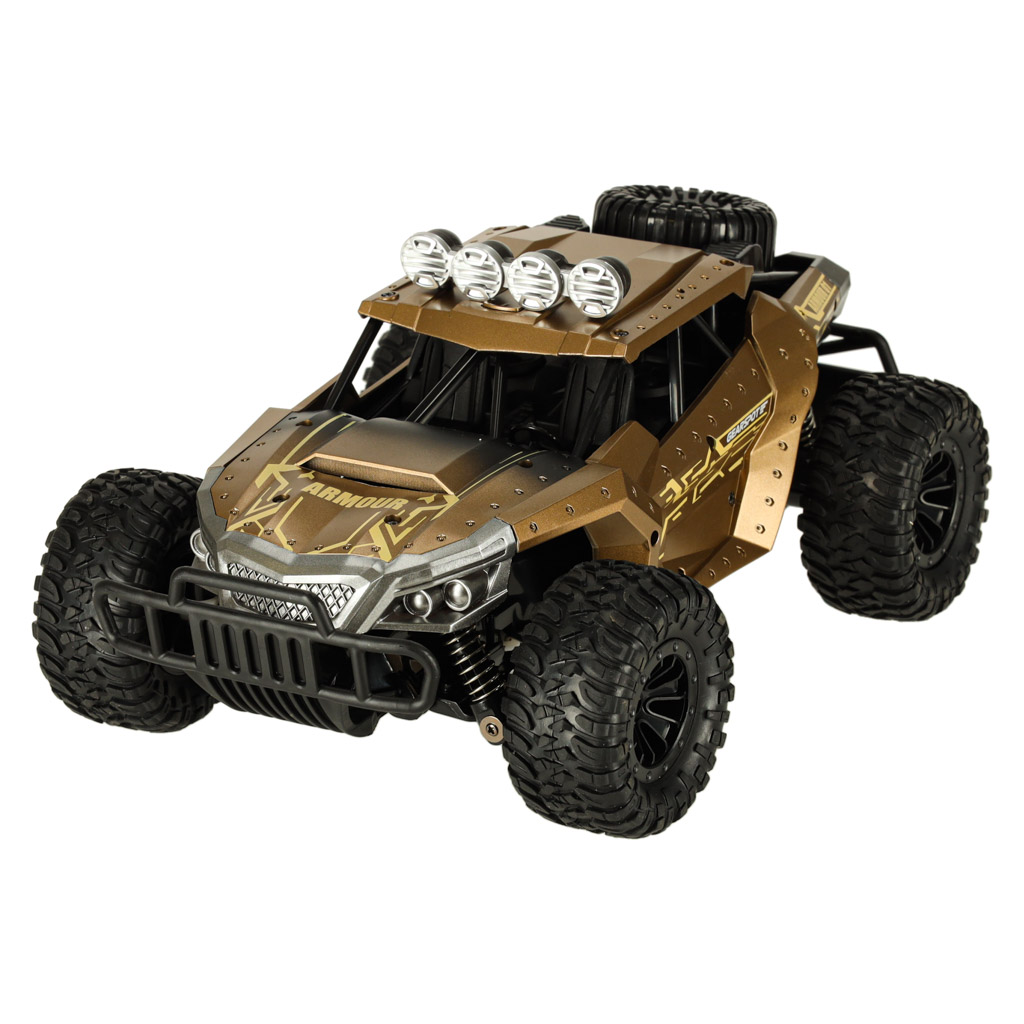 Samochód zdalnie sterowany Drift terenowy 20 km/h brązowy - obrazek 3