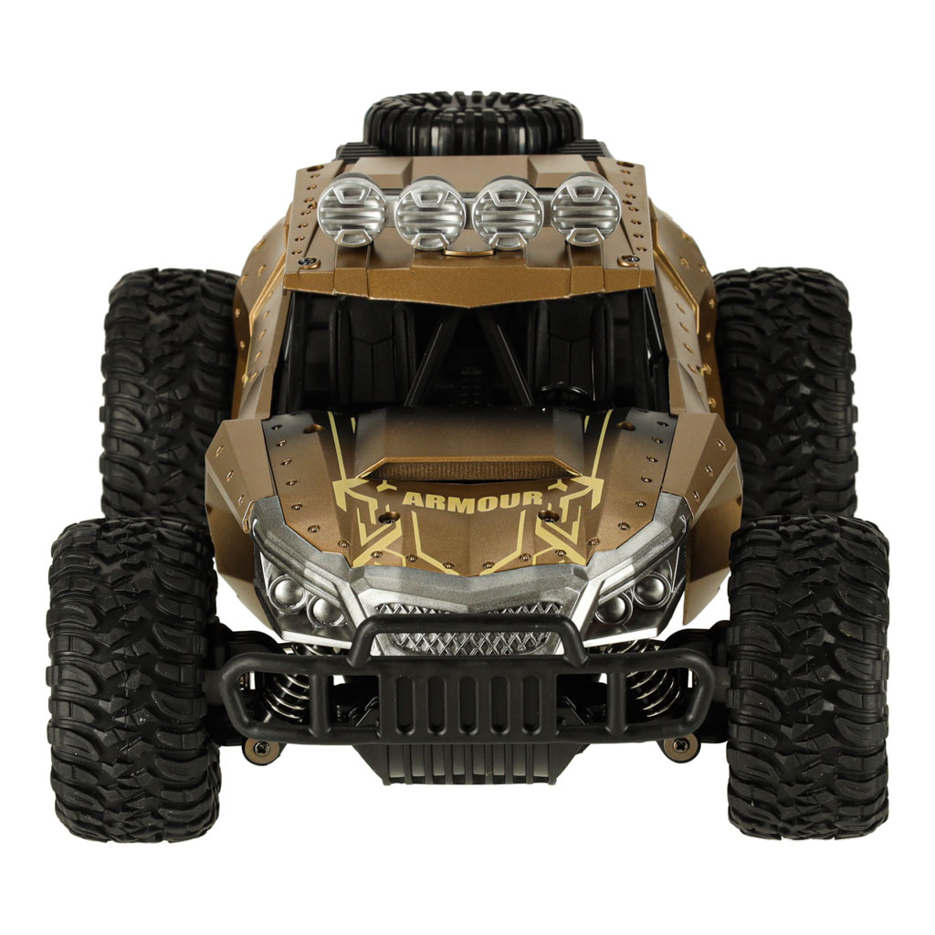 Samochód zdalnie sterowany Drift terenowy 20 km/h brązowy - obrazek 4