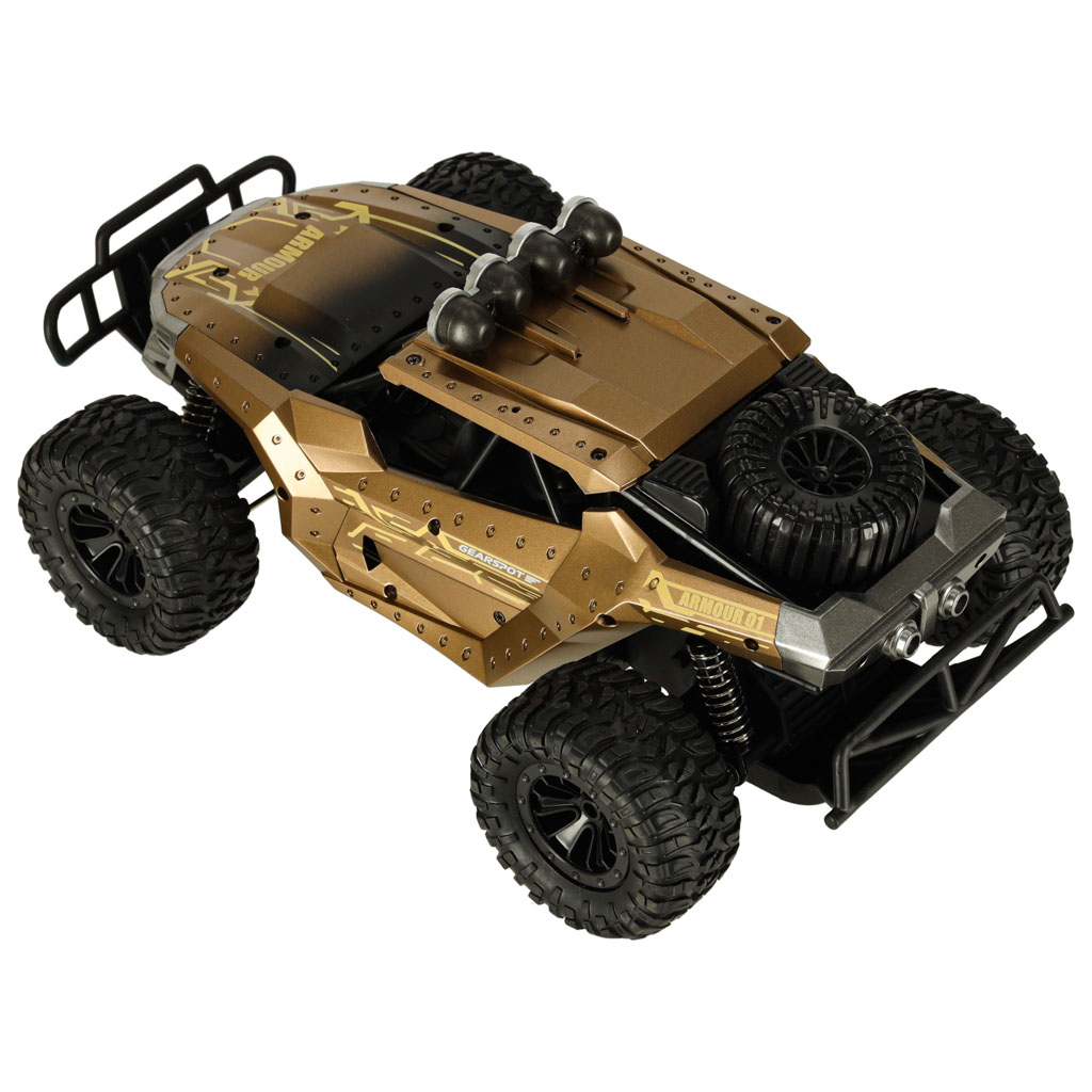 Samochód zdalnie sterowany Drift terenowy 20 km/h brązowy - obrazek 6