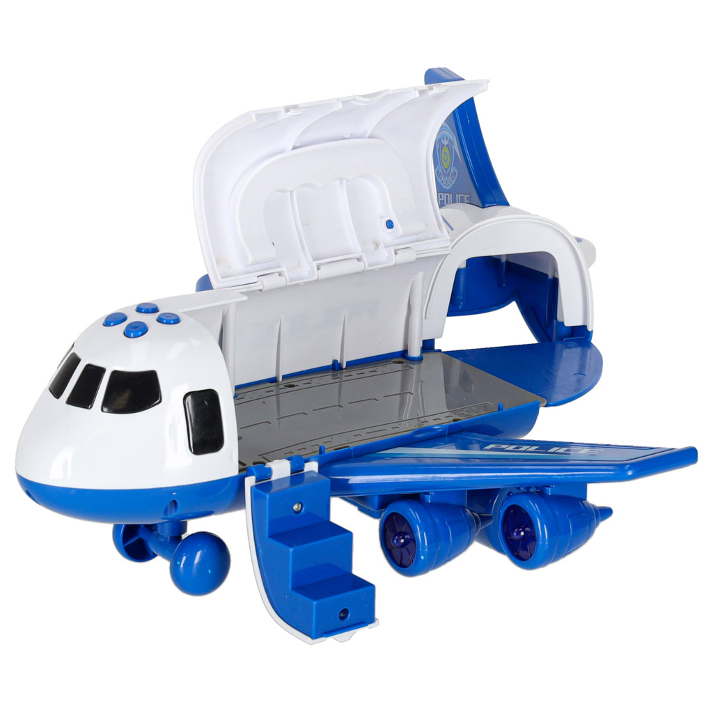 Transporter samolot + 3 auta policja - obrazek 4