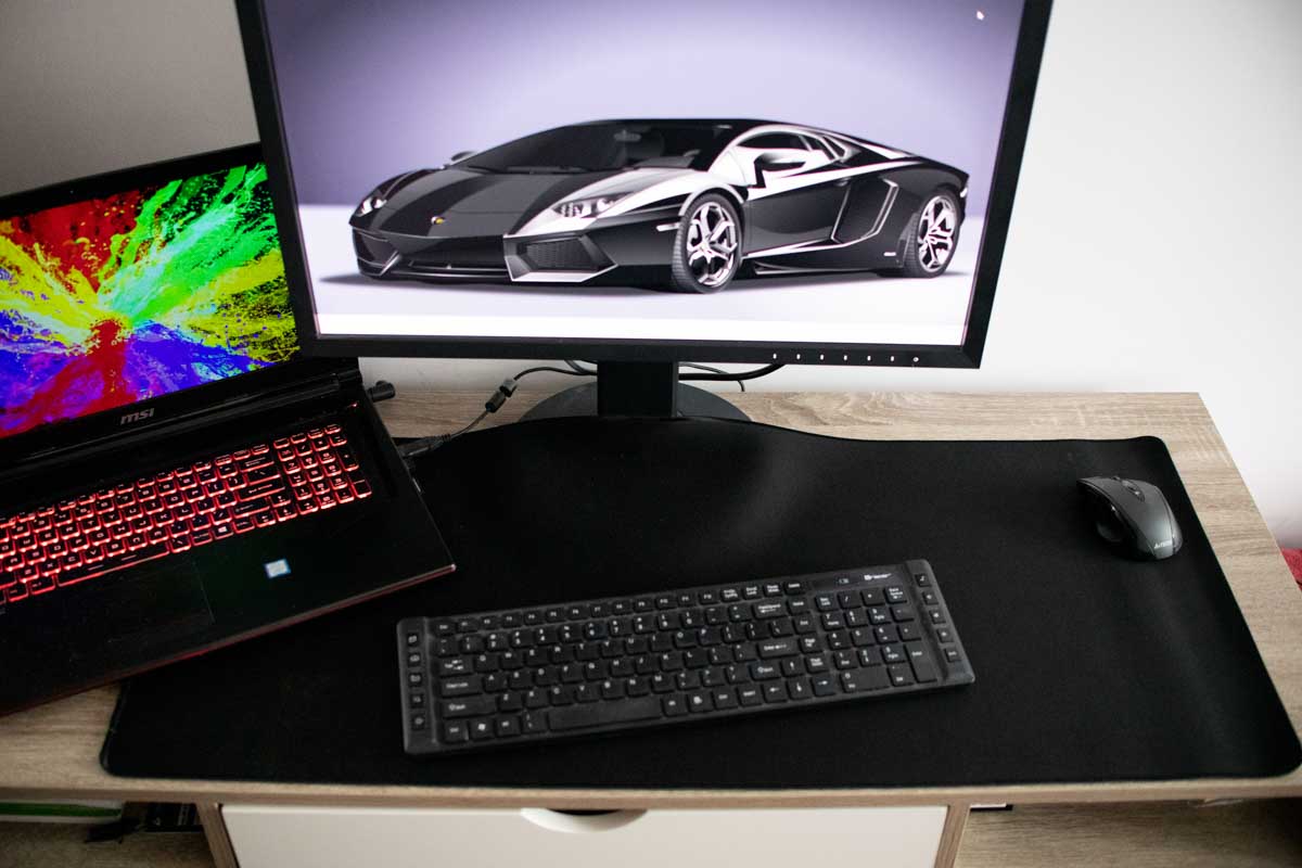 Podkładka pod mysz na biurko mata 40x90x0,2cm - obrazek 4