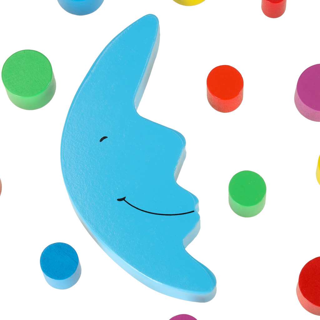 Gra zręcznościowa montessori układanka balansująca klocki drewniane księżyc - obrazek 6