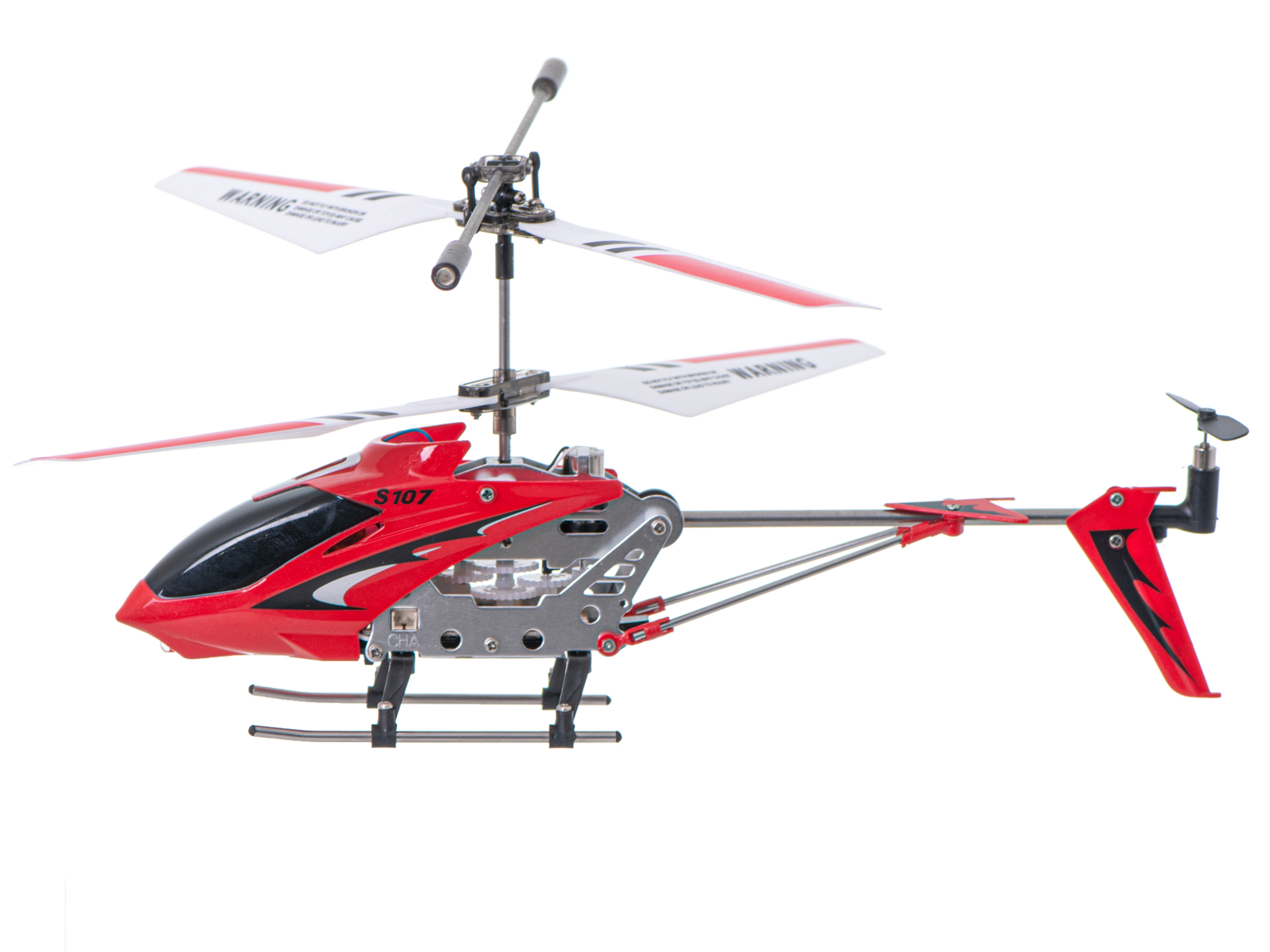 Helikopter zdalnie sterowany na pilota RC SYMA S107G czerwony - obrazek 7