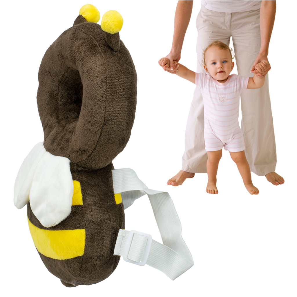 Ochrona głowy poduszka do nauki chodzenia plecak bezpieczeństwa przed upadkiem pszczoła - obrazek 6