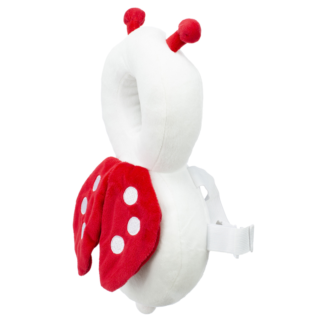 Ochrona głowy poduszka do nauki chodzenia plecak bezpieczeństwa przed upadkiem biedronka - obrazek 3