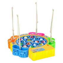 Gra zręcznościowa rodzinna rybki łowienie 15 rybek + 4 wędki