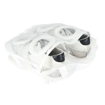 Worek siatka do prania obuwia butów na obuwie z zamkiem 28×27 cm