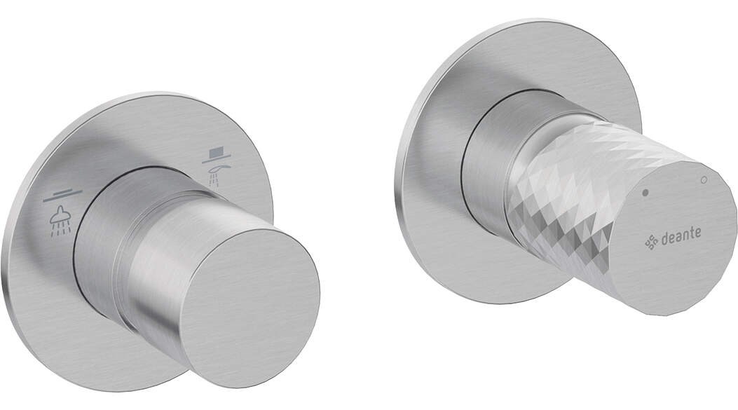 Bateria prysznicowa z przełącznikiem natrysku - pozioma