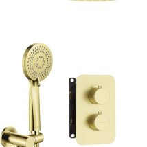 Zestaw prysznicowy podtynkowy z BOXem termostatycznym