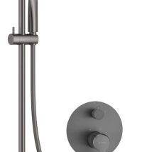 Zestaw prysznicowy podtynkowy z wylewką wannową