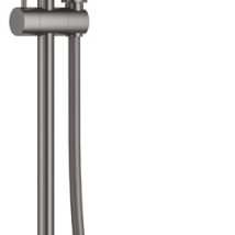 Zestaw prysznicowy podtynkowy z drążkiem