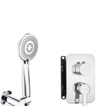 Zestaw prysznicowy podtynkowy z BOXem mieszaczowym