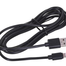 Kabel GEMBIRD CC-USB2-AMLM-2M (USB 2.0 M – Lightning M; 2m; kolor czarny)