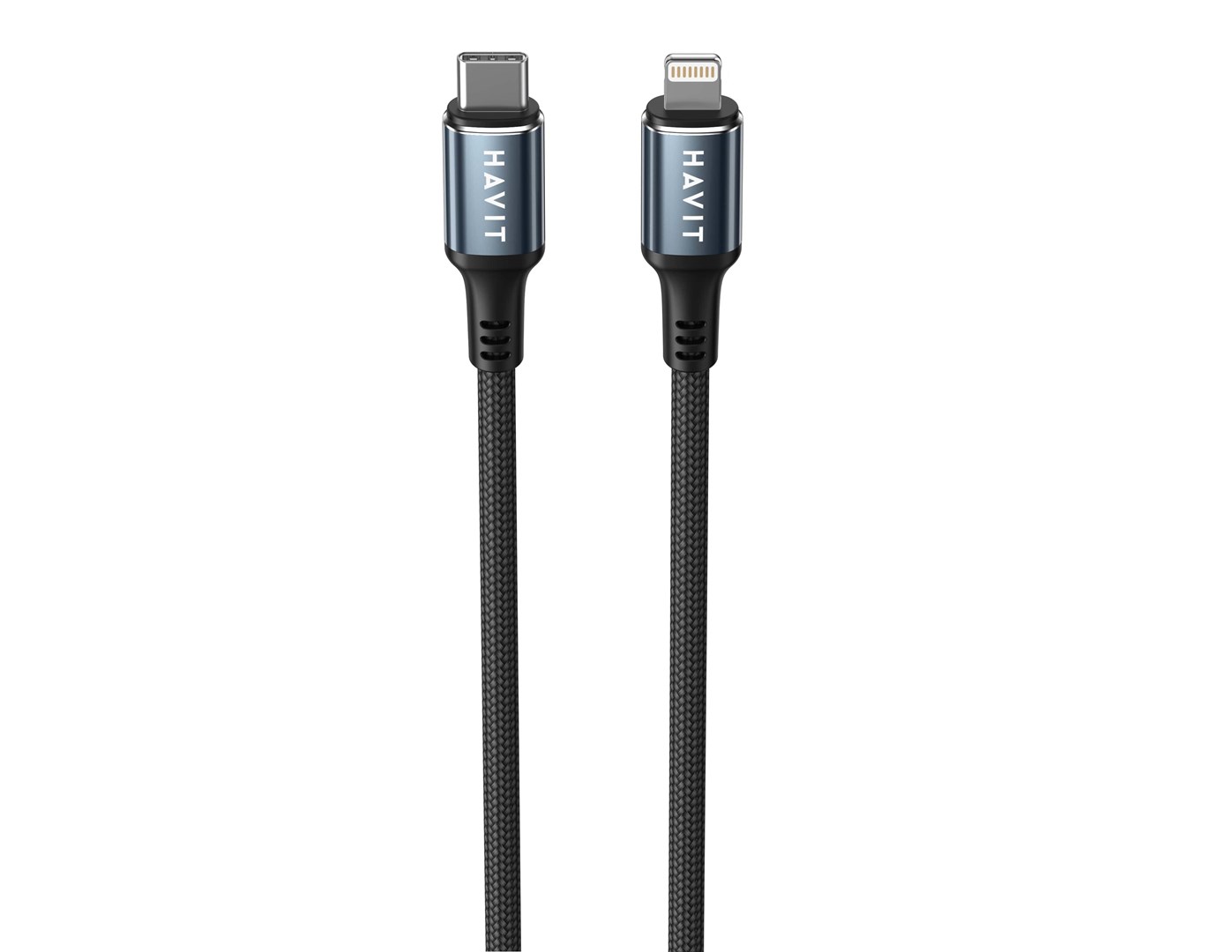Kabel do ladowania Havit USB-C - Lightning CB6311 (czarny) - obrazek 4