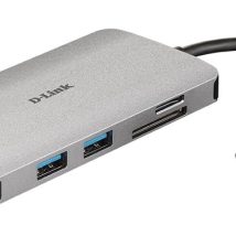 D-Link DUB-M810 stacja dokująca Przewodowa USB 3.2 Gen 1 (3.1 Gen 1) Type-C Aluminium