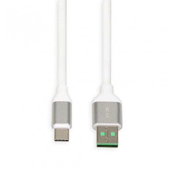 Kabel IBOX IKUMTCWQC (USB 2.0 typu A - USB typu C ; 1,5m; kolor biały) - obrazek 3