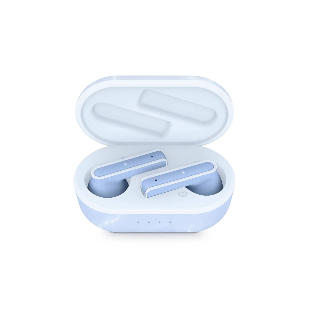 Energy Sistem Senshi Eco Zestaw słuchawkowy True Wireless Stereo (TWS) Douszny Połączenia/Muzyka/Sport/Codzienność Bluetooth Jasny Niebieski - obrazek 3